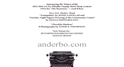 Desktop Screenshot of anderbo.com